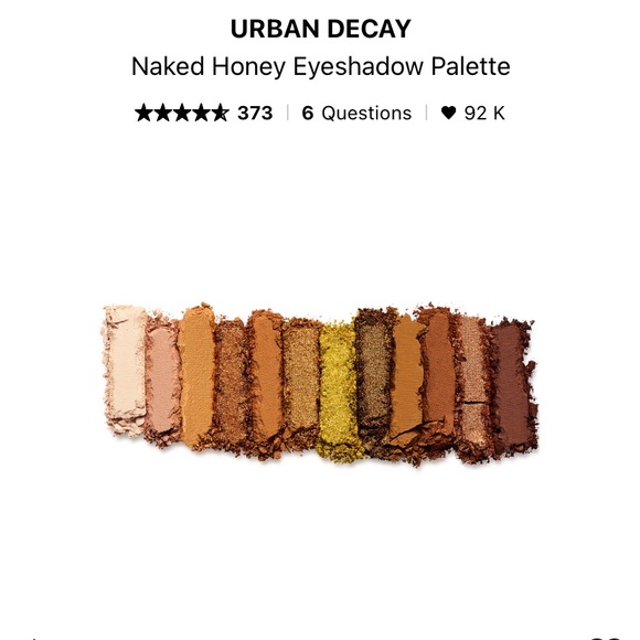 BRAND NEW Urban Decay Naked Honey Palette - Picture 9 of 13